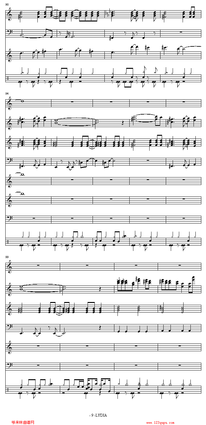 LYDIAV-w(l )F(V)9