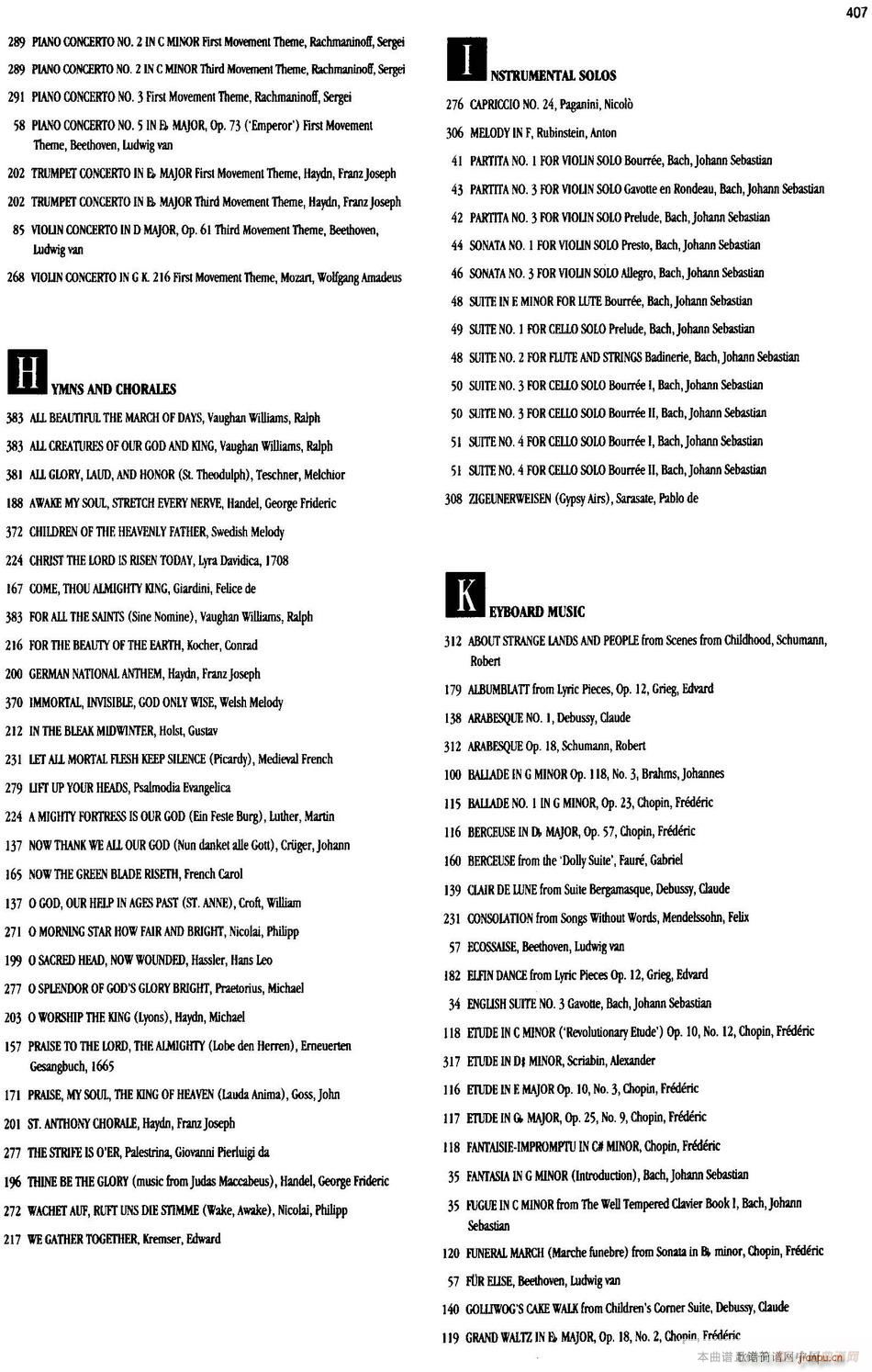 The Real Little Classical Fake Book P401 413(ʮ�ּ�����)6