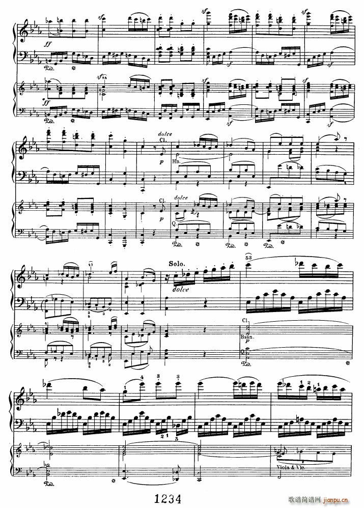 Beethoven op 37 Piano Concerto no 3 2pno red (V)1
