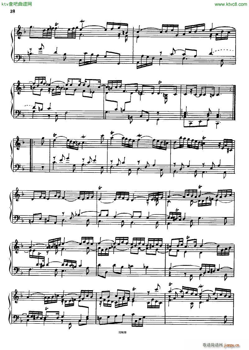 H ndel 1 Suiten for Piano Book 2(V)40