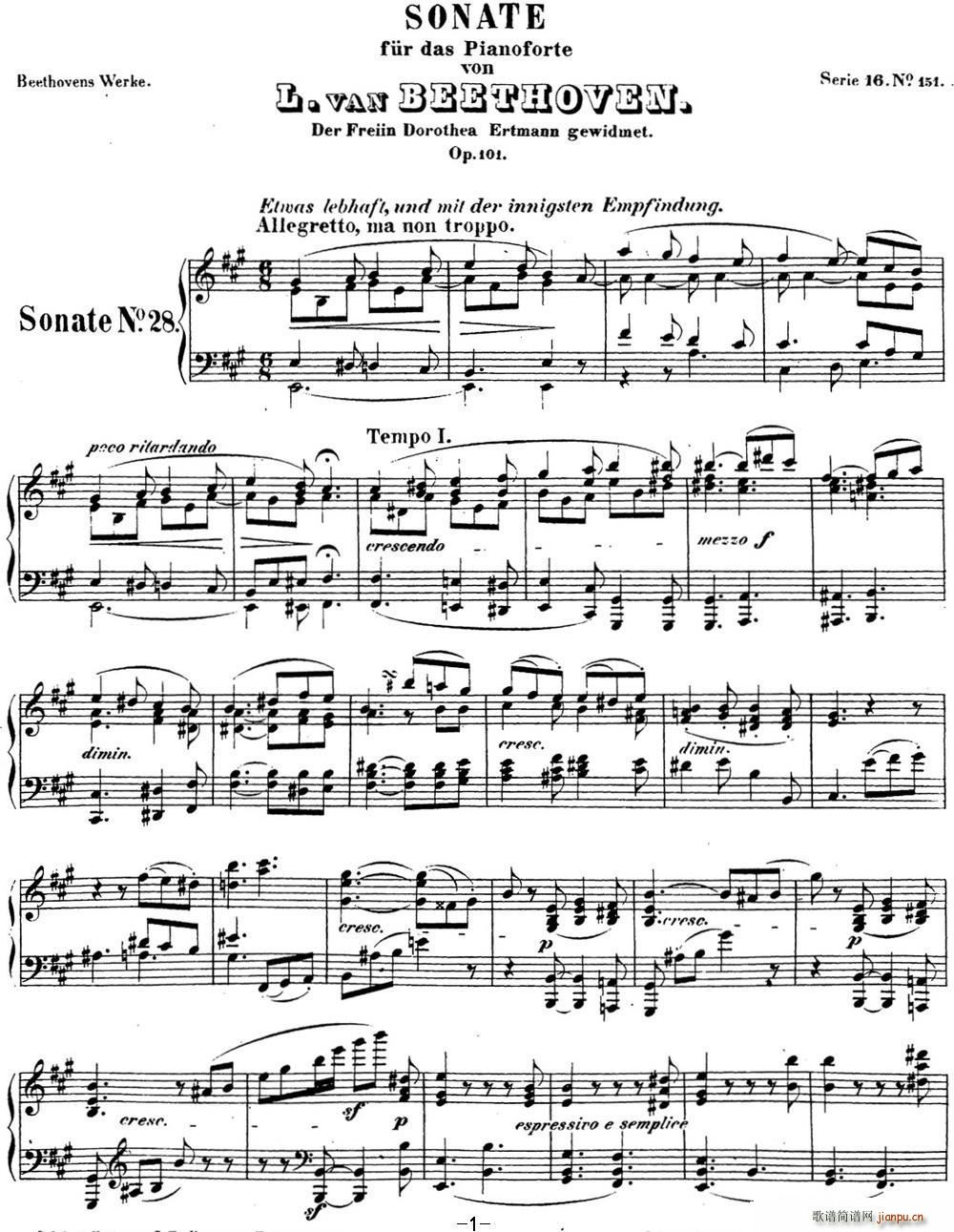 ؐQ28 A{ Op 101 A major(V)1