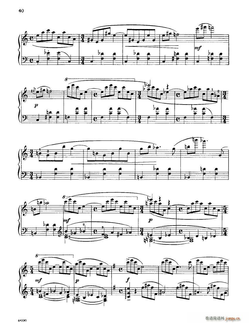 Barber op 26 Piano Sonata(V)18