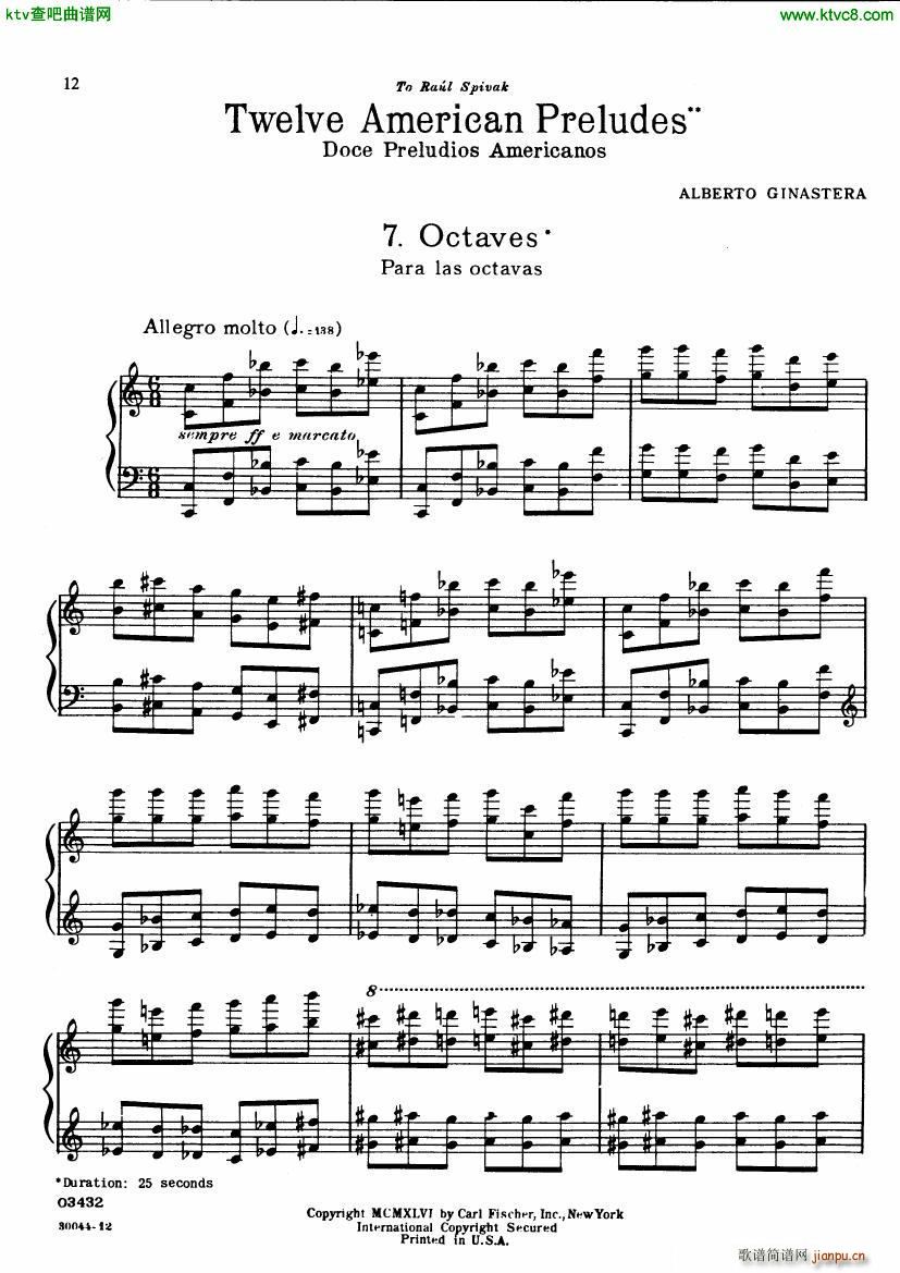 ginastera preludios americanos(V)11