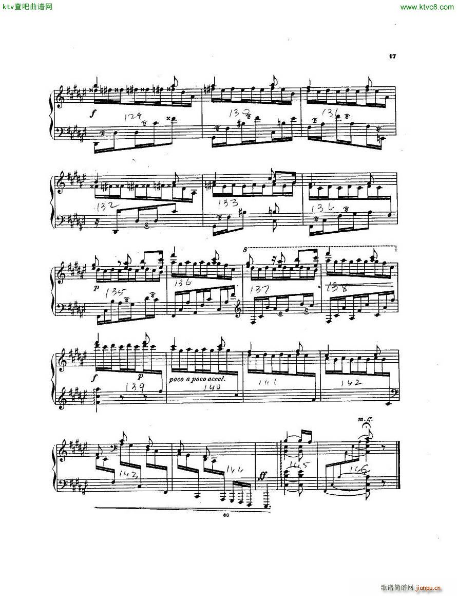 Antipov op 1 Trois Etudes(V)16