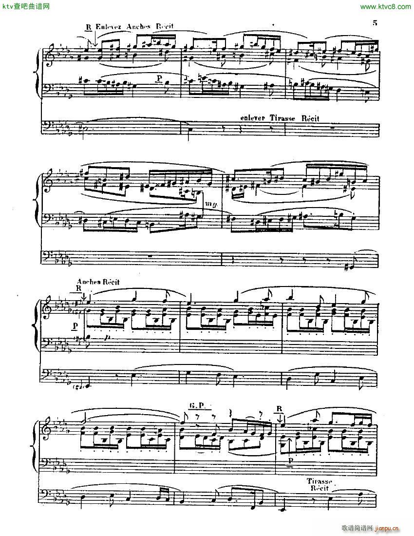 Blin Rene Symphonie mvt 1 solo organ(V)5