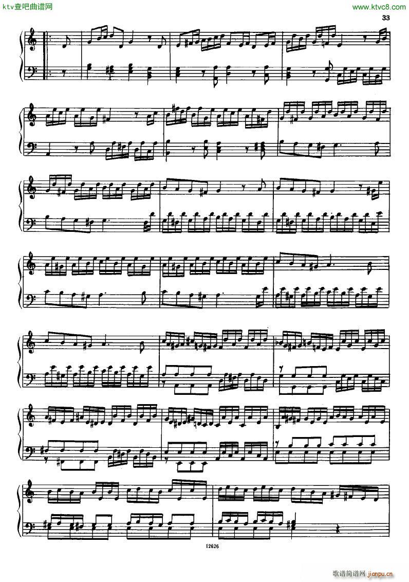 H ndel 1 Suiten for Piano Book 2(V)34