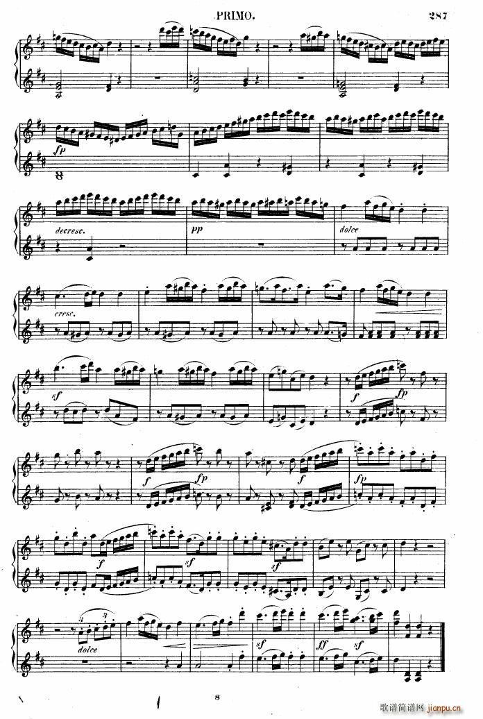 Beethoven op 6 Sonata 2 pno(V)10