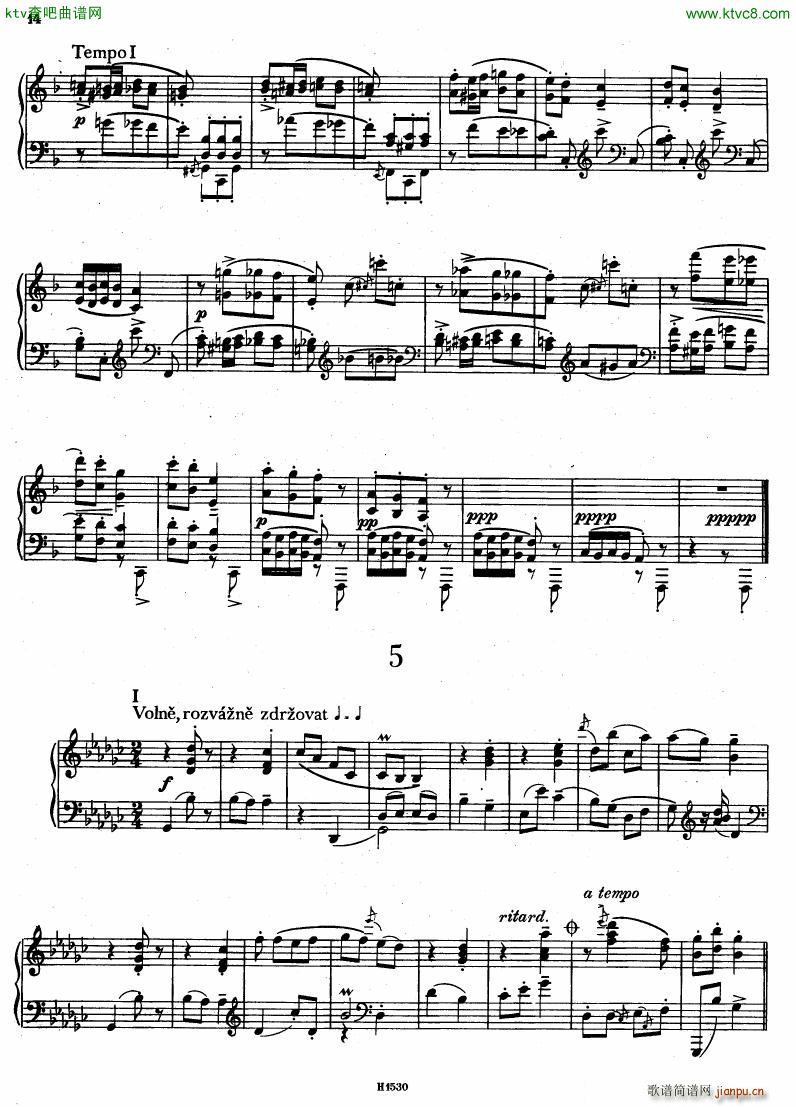 Burian reminiscences of czech dances(V)12