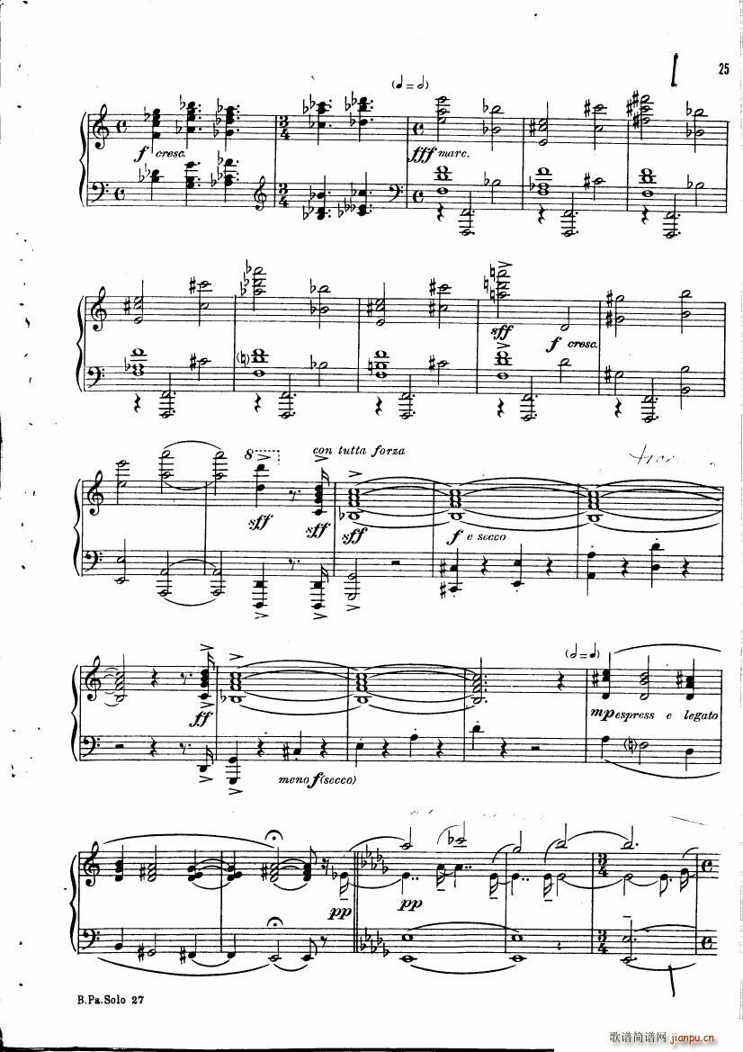 Copland Piano Sonata(V)26