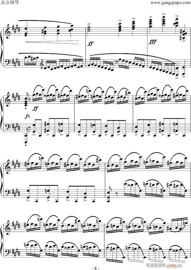 Ф Etude OP 10 NO 4(V)8