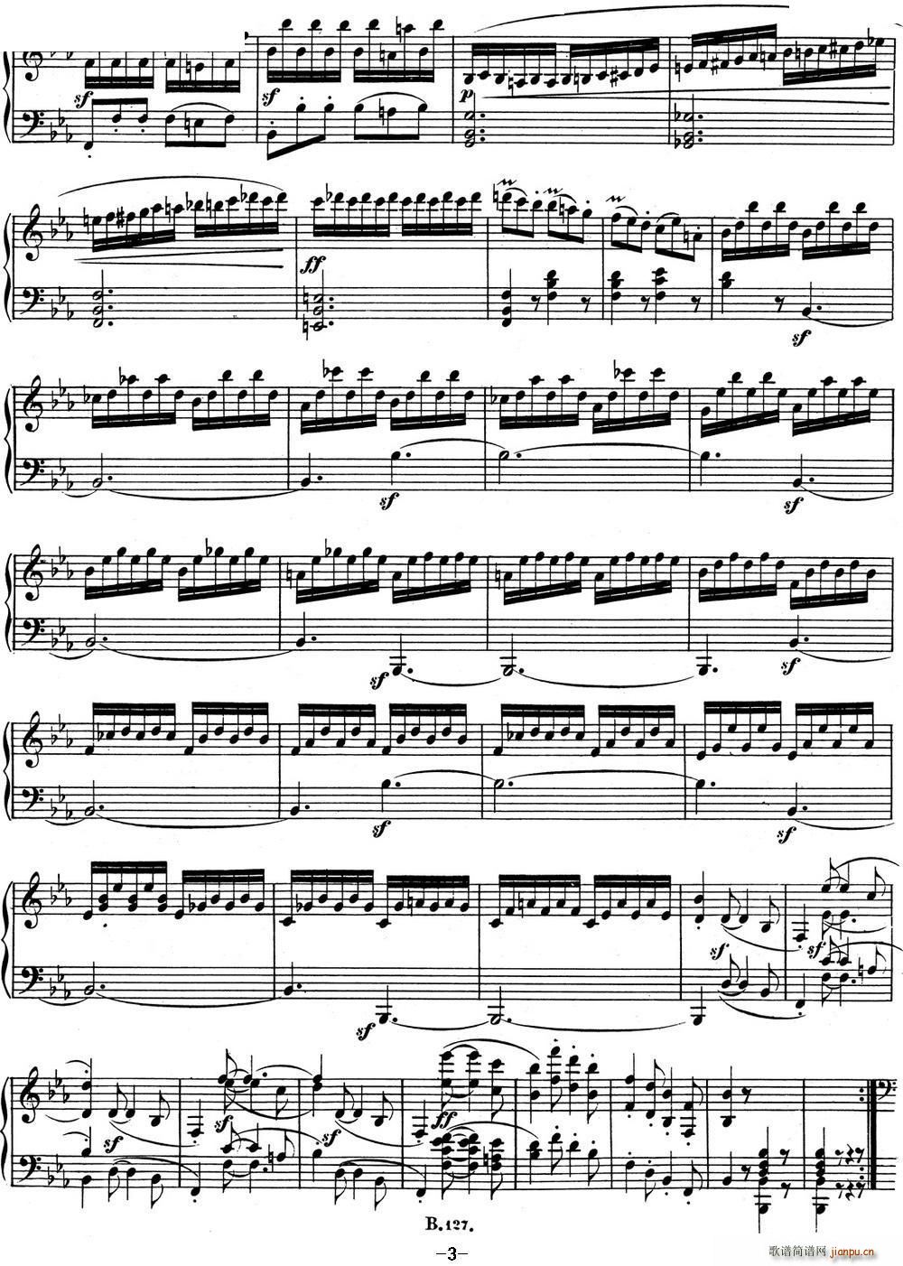 ؐQ04 {Q E{ Op 7 E flat major(V)3