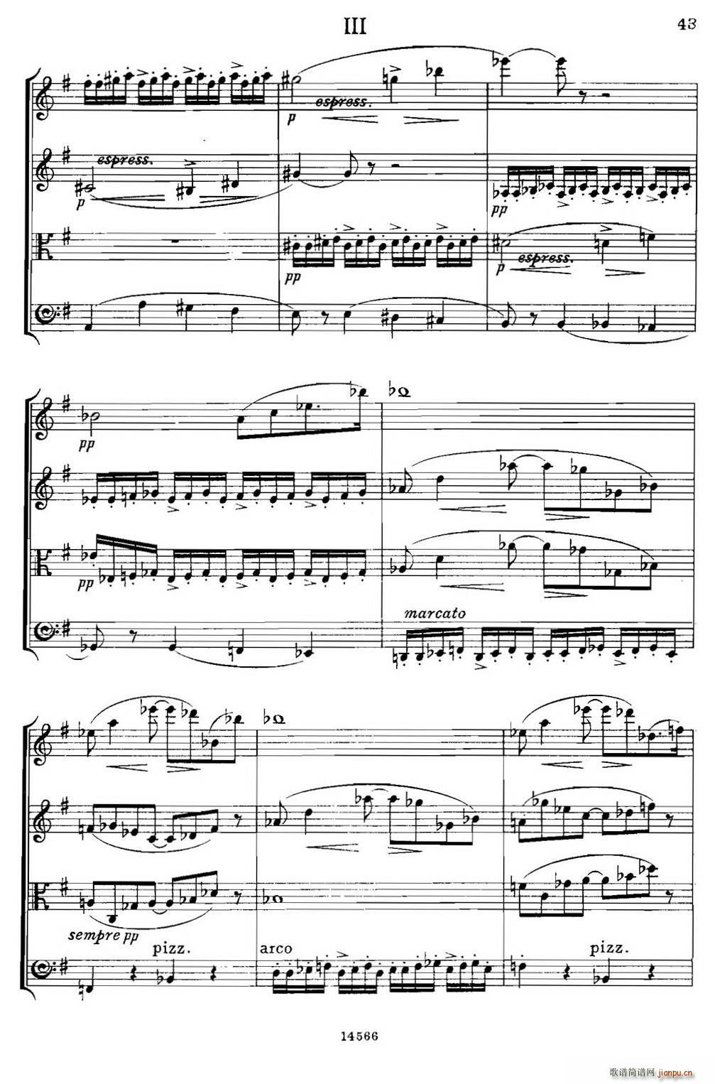 QUARTET Op 83  Ҙ(l )(V)10