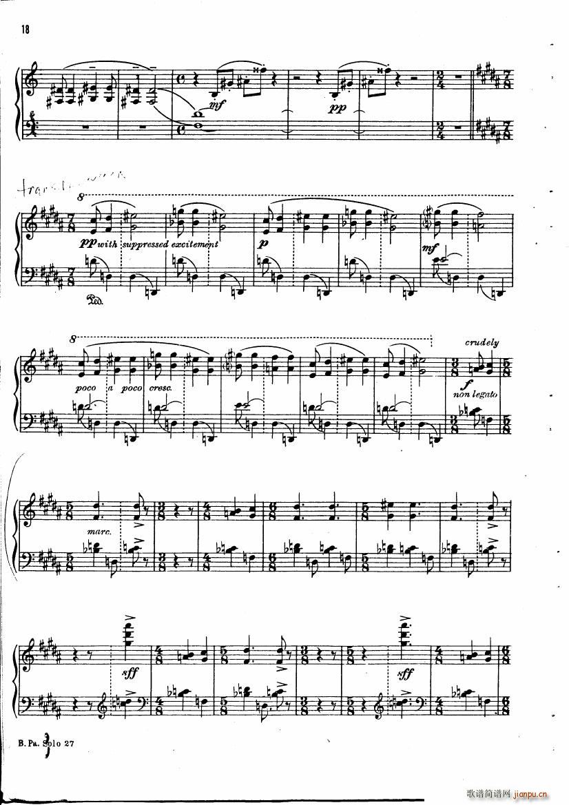 Copland Piano Sonata(V)19
