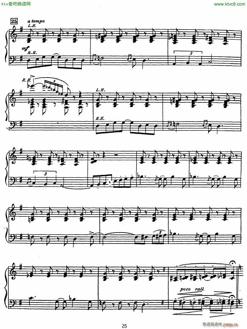 Rhapsody in Blue in Bb major Duet(V)25