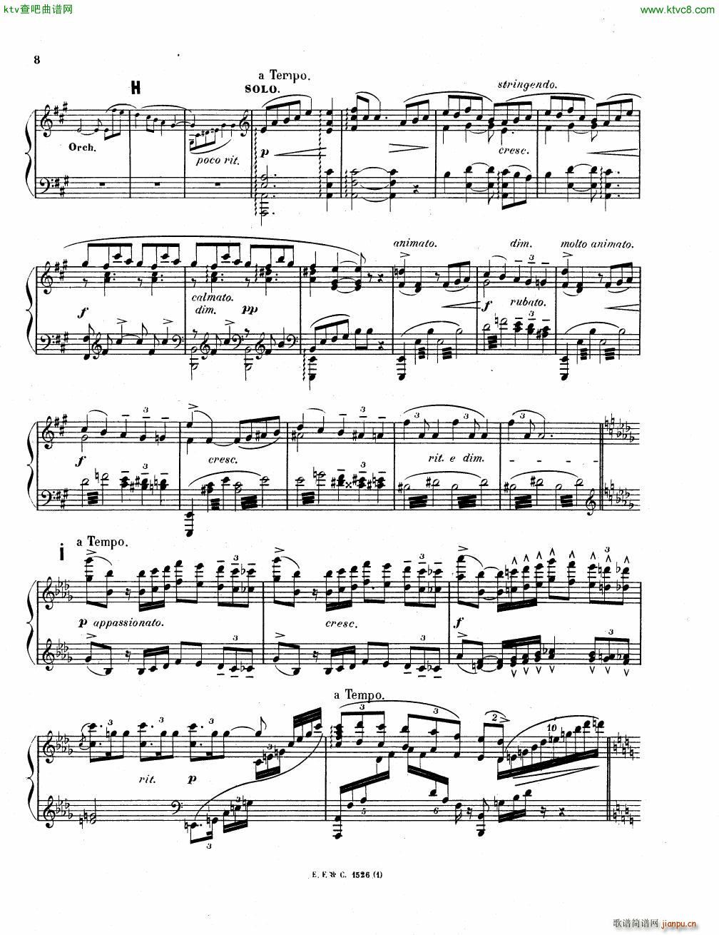 Chaminade Konzerstuck Op 40 reduction(V)12