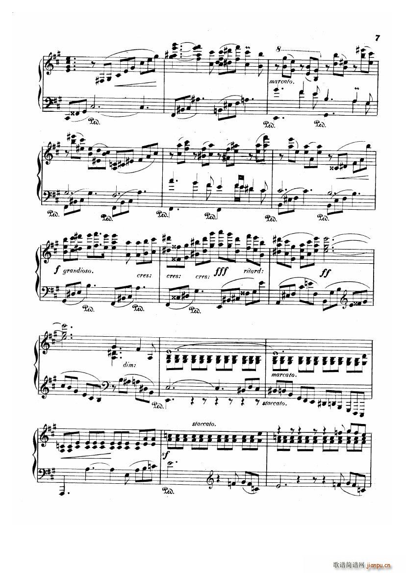 Albeniz op 72 Piano Sonata no 4(V)7