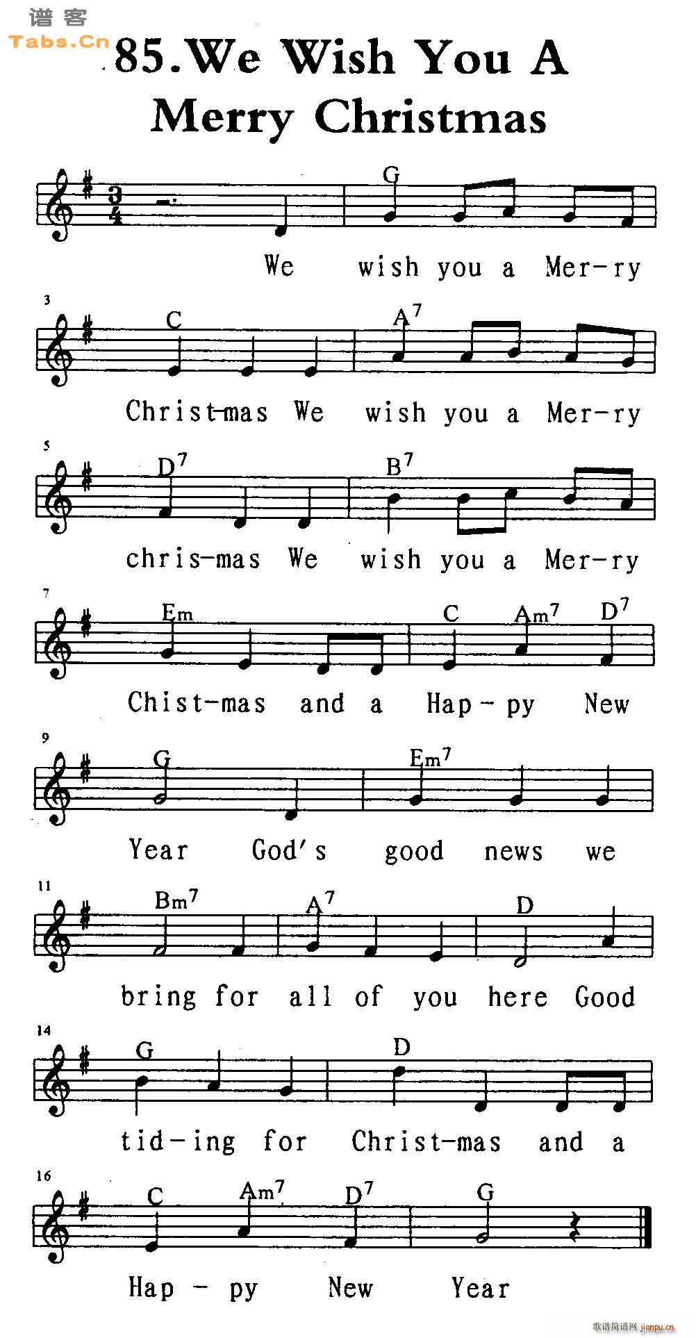 we wish you a merry chri(V)1