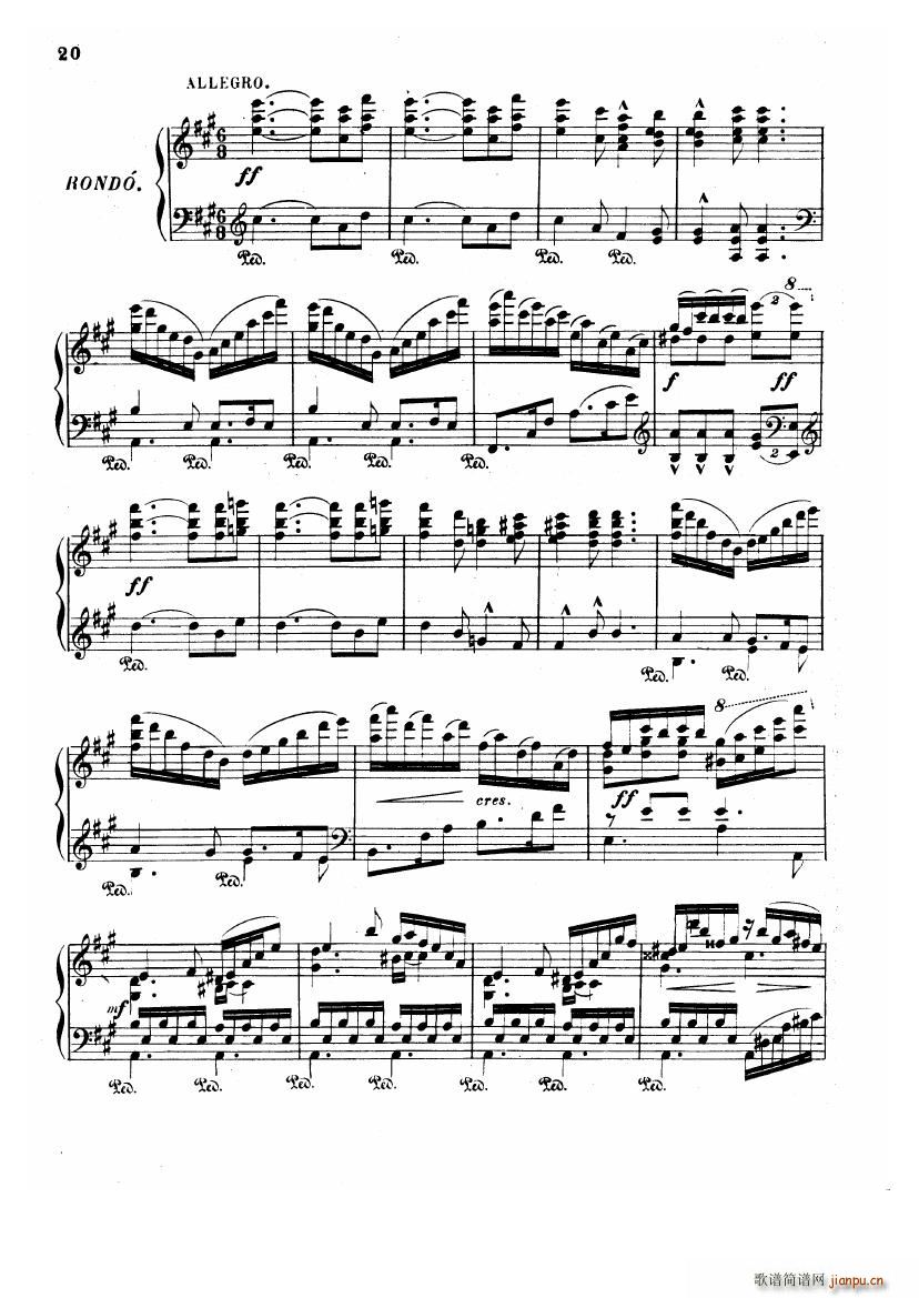 Albeniz op 72 Piano Sonata no 4(V)20