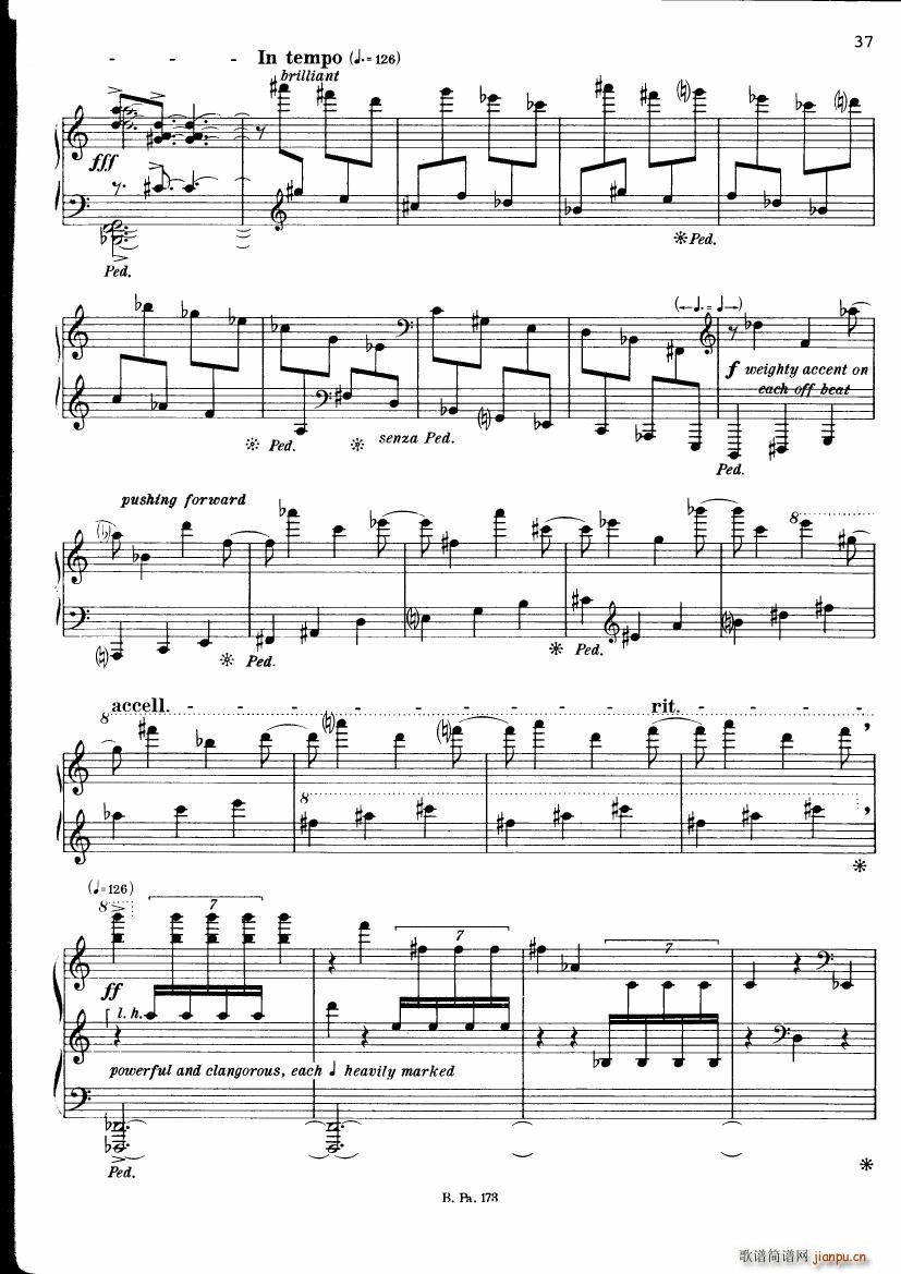Copland Piano Fantasy(V)34