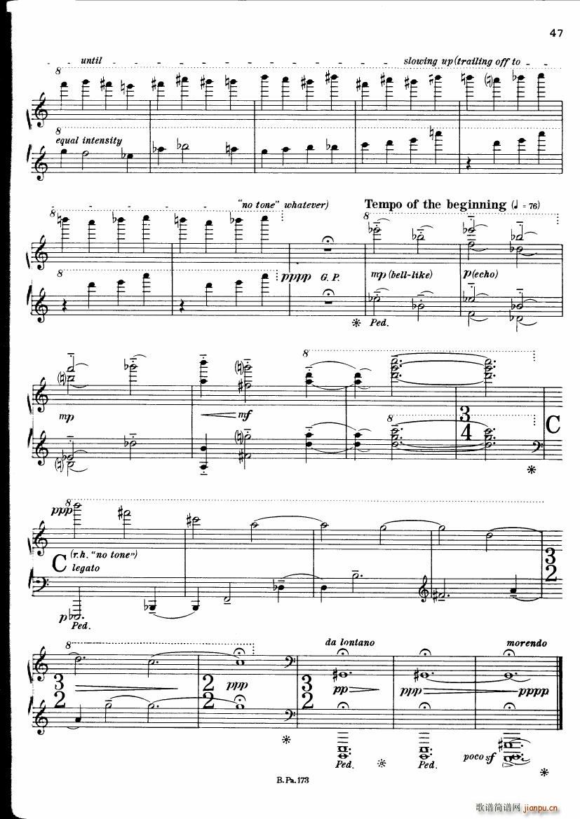 Copland Piano Fantasy(V)40
