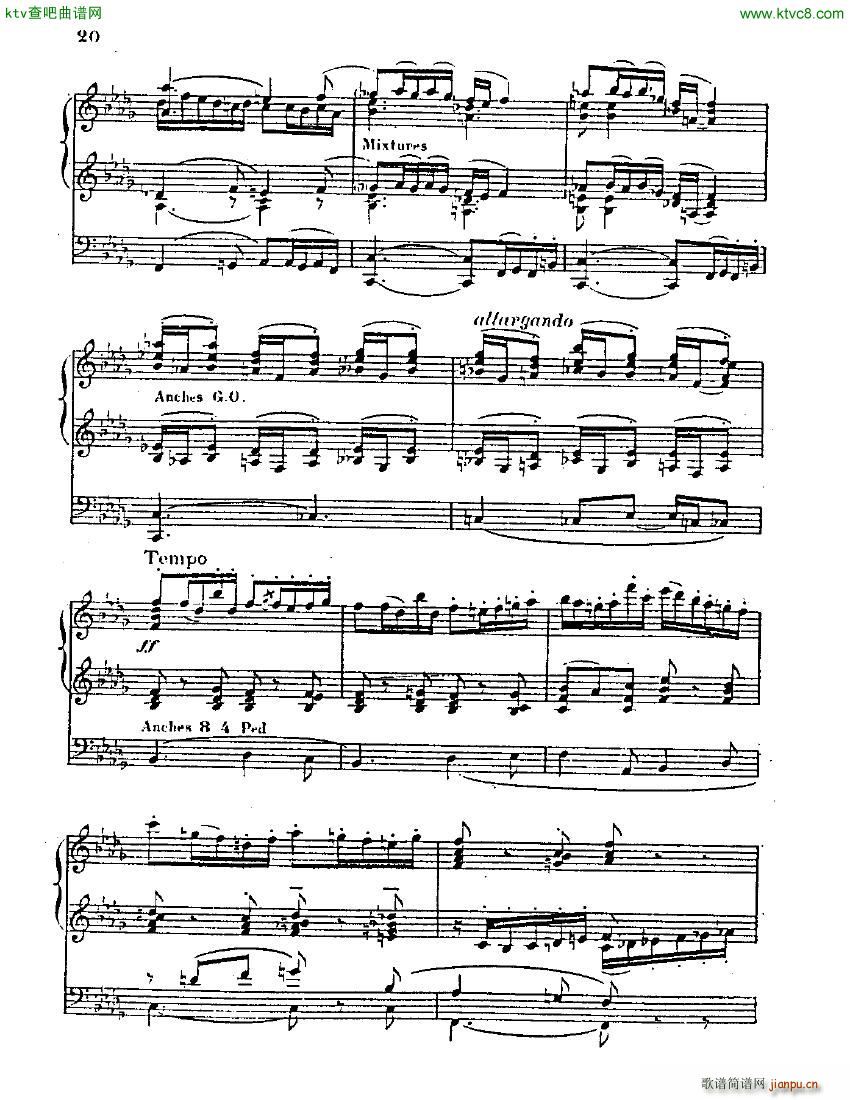 Blin Rene Symphonie mvt 1 solo organ(V)20