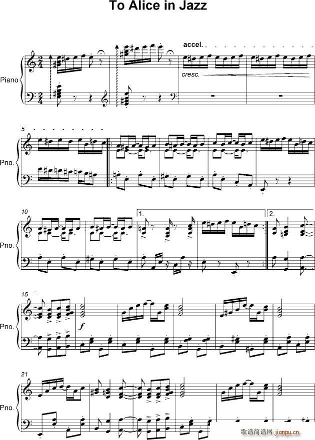 To alice in Jazz(V)1