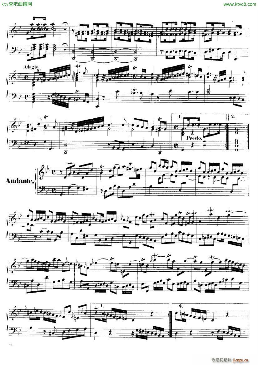 Handel Suite in G minor G250 255(V)3