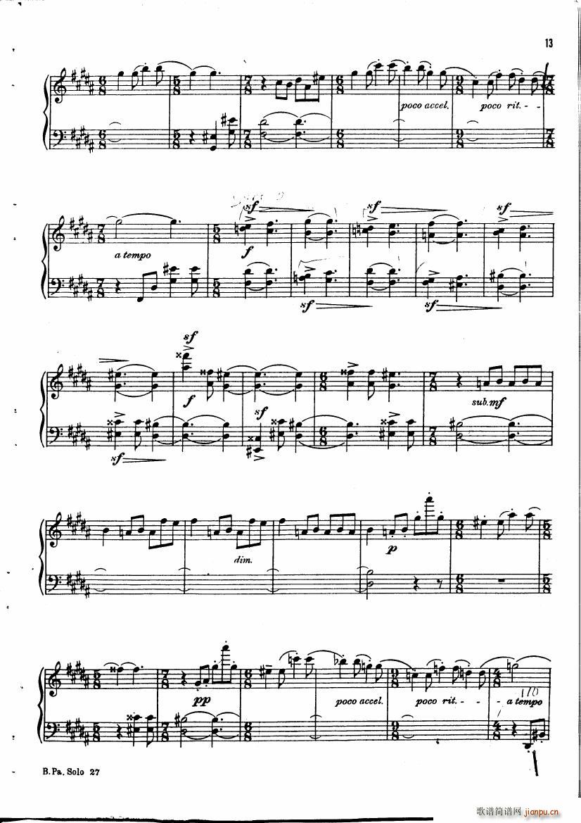 Copland Piano Sonata(V)14