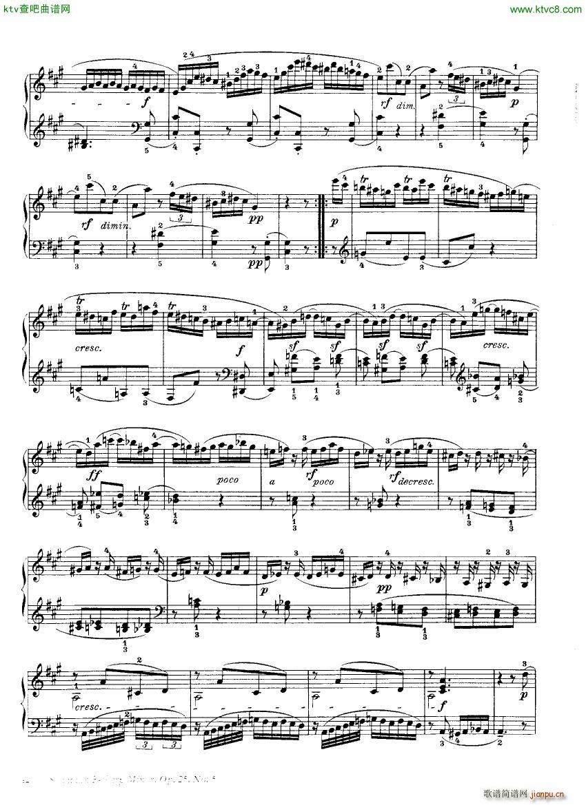 Clementi 25 5 Sonata Fsharp minor(V)5