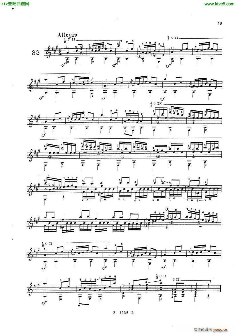 Mauro Giuliani Le Papillon op 50(V)17