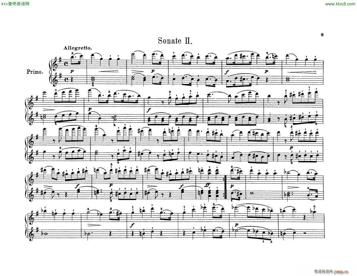 Anton Diabelli Sonates Mignonnes Op 150 Rondeau(V)12