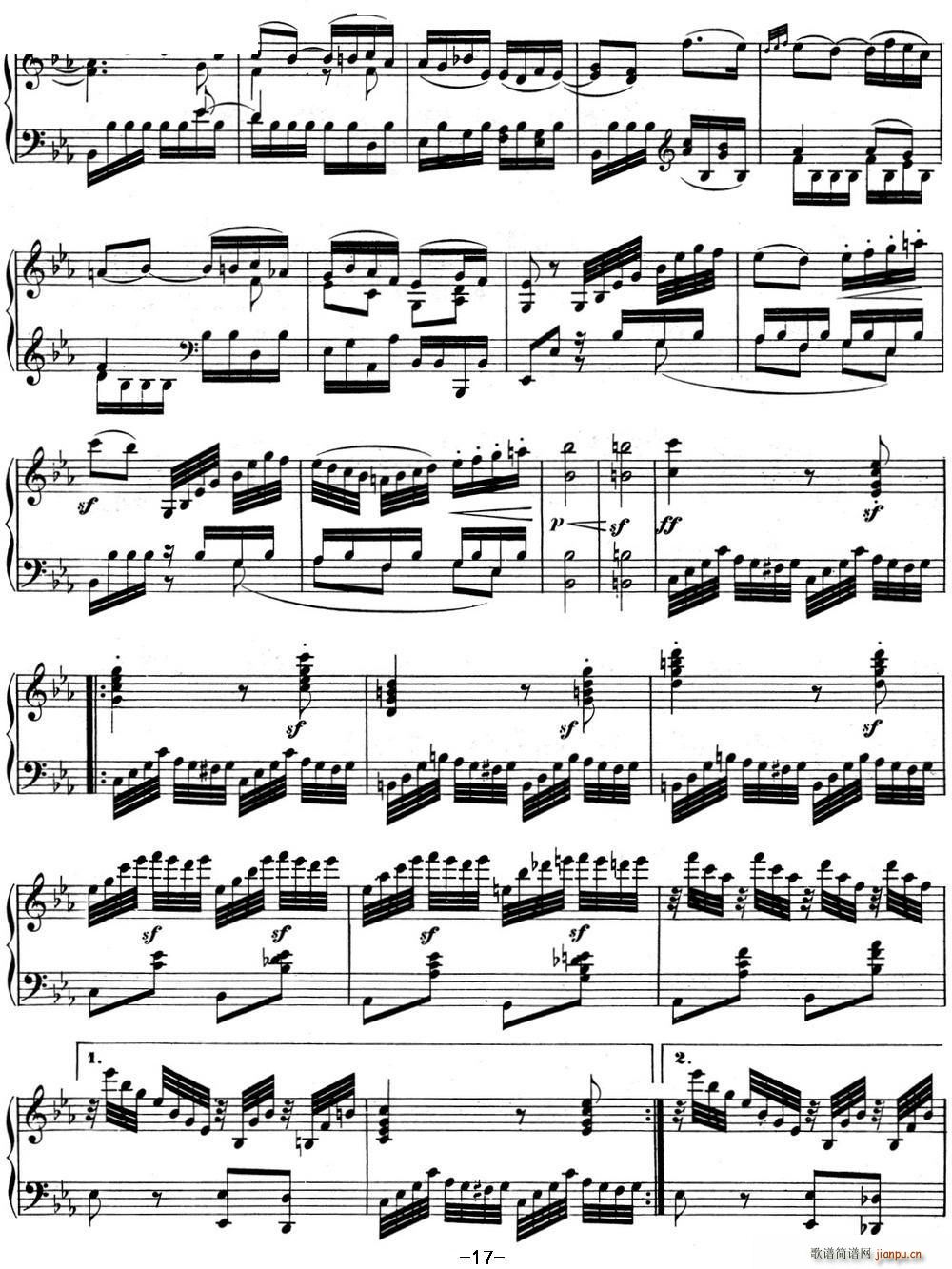 ؐQ04 {Q E{ Op 7 E flat major(V)17