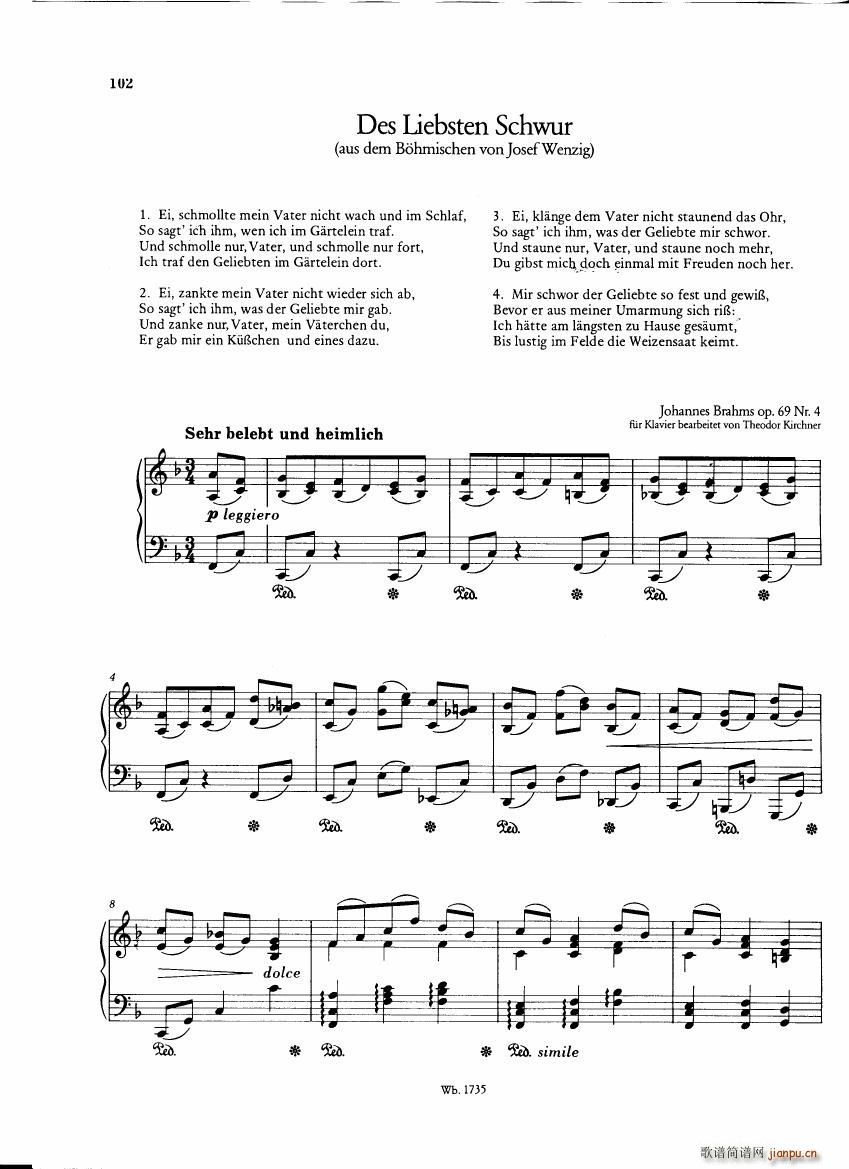 Brahms and his friends Anthology 3(V)34