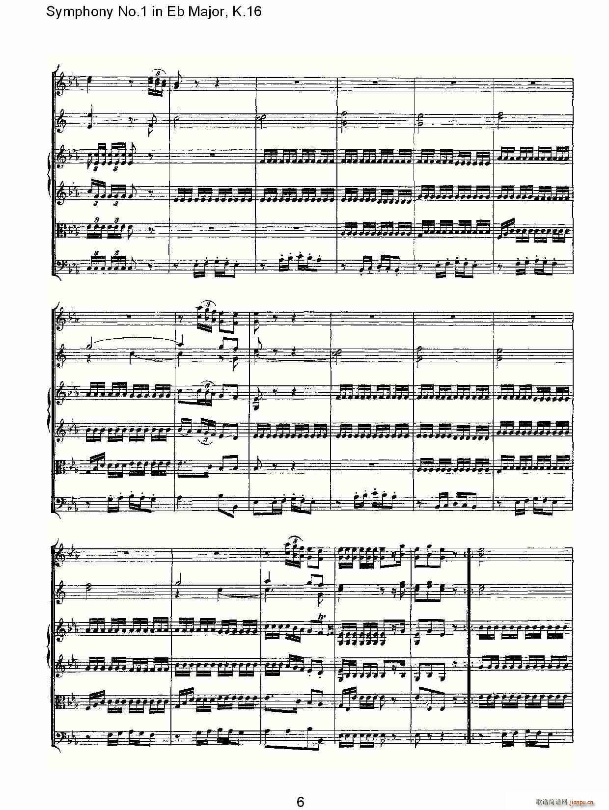 Symphony No.1 in Eb MajorK.16(ʮּ)6