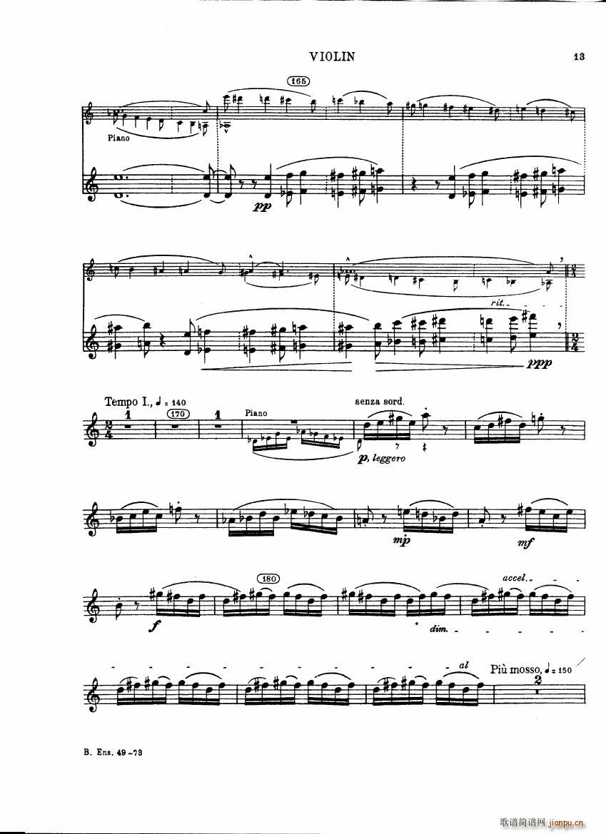 Bartok SZ 111 Contrasts violin(V)13