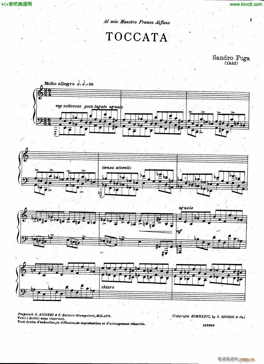 Fuga Toccata(V)1