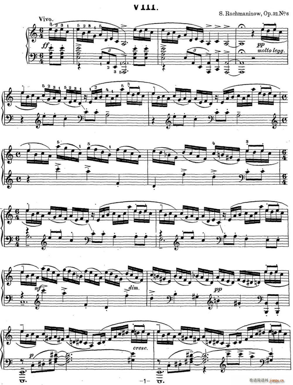 լZ ǰ19 AС{ Op 32 No 8(V)1