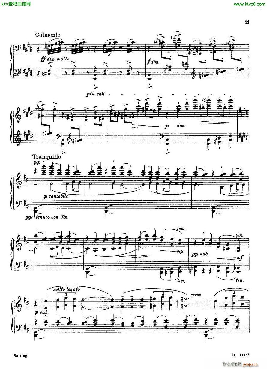 Britten Holiday Diary Op 5(V)10