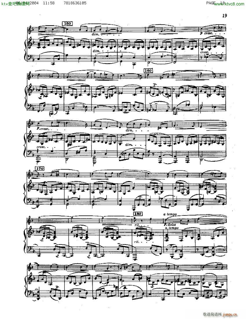 Guastavino Sonata Para Clarinete Y Piano(V)19