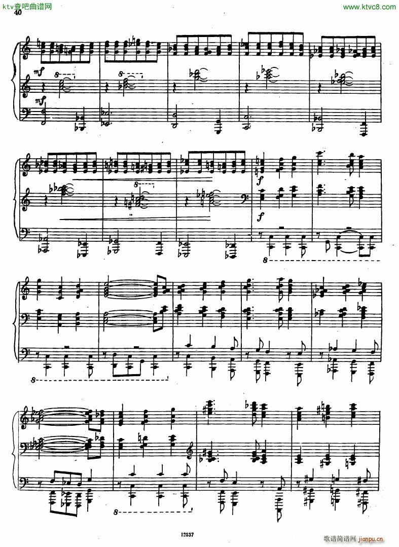 Flyarkovsky 6 preludes and fugues(V)40