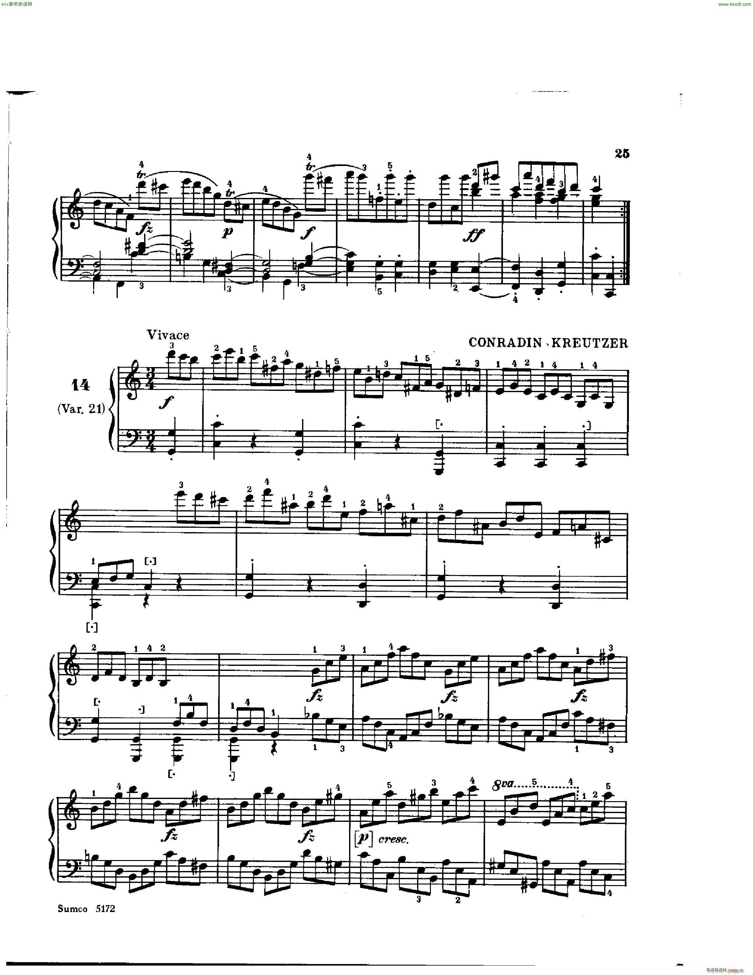 diabelli various variations not beethoven no cover(V)21