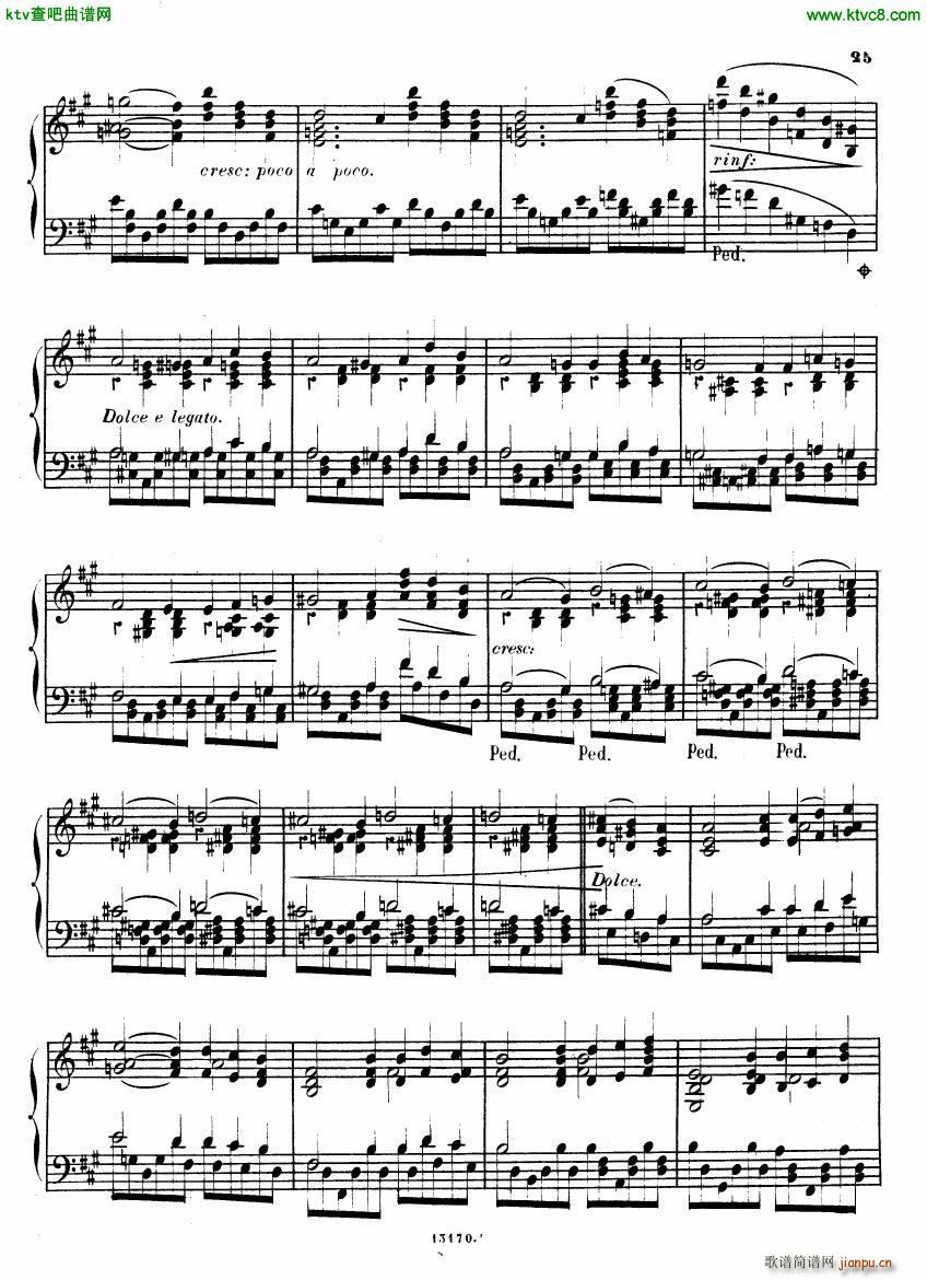 Alkan op 38b Deuxieme recueil de chants(V)24