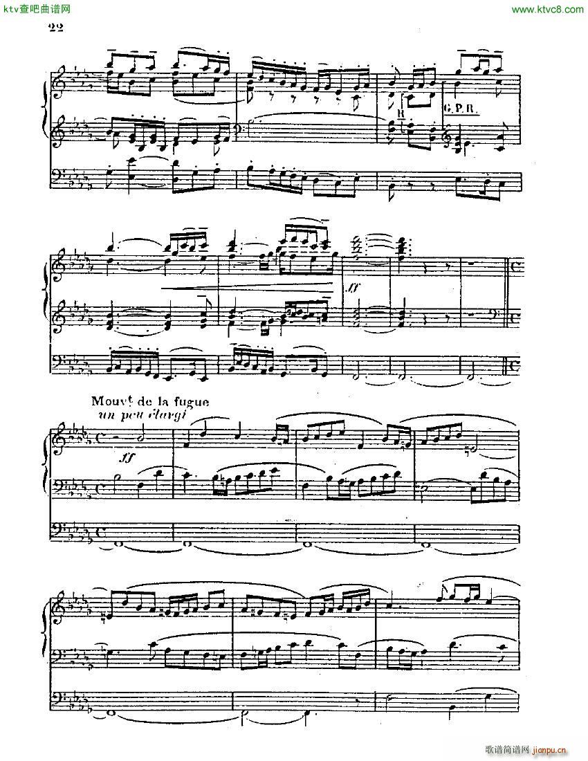 Blin Rene Symphonie mvt 1 solo organ(V)22