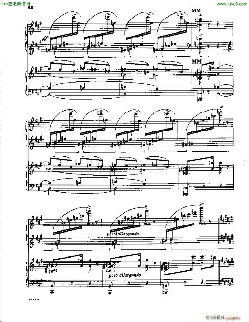 Franck Les Djinns 2 Piano Reduction(V)40
