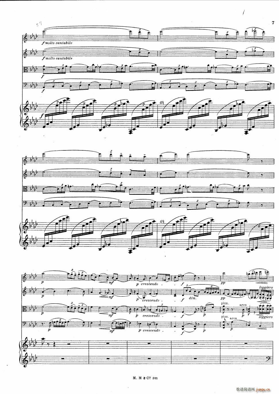Bax Quintet for Harp and Strings(V)7