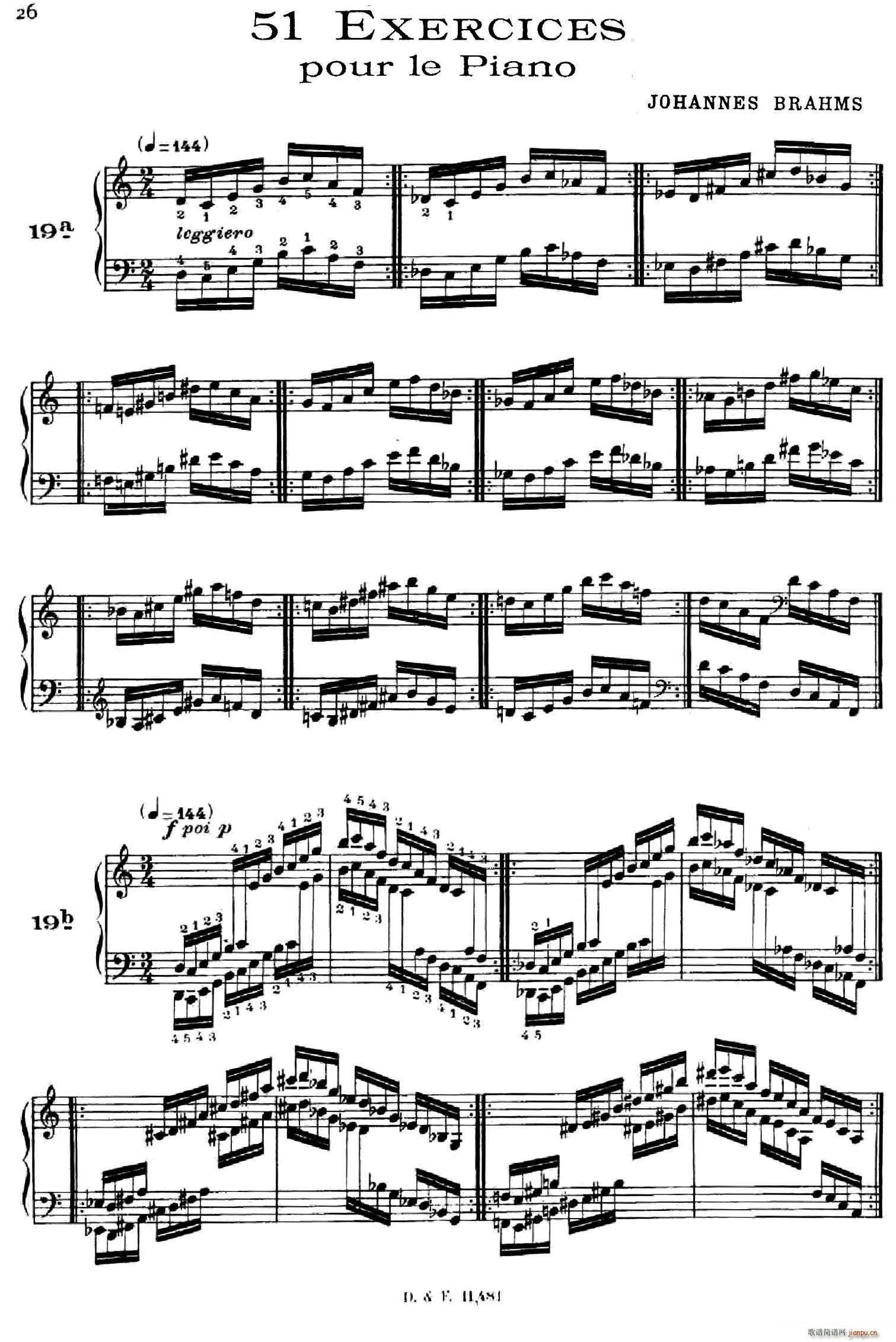 51 Exercises WoO 6 51پ 19 25(V)1