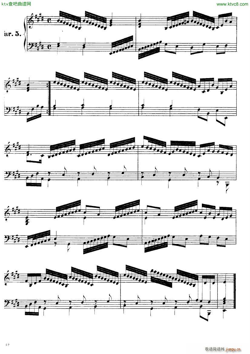 Handel Suite in E major G145 148(V)6