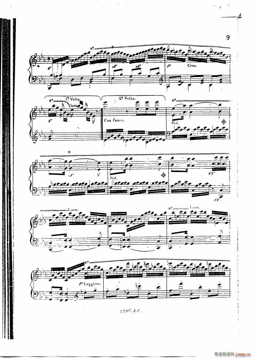 Czerny Variations brillantes(V)8