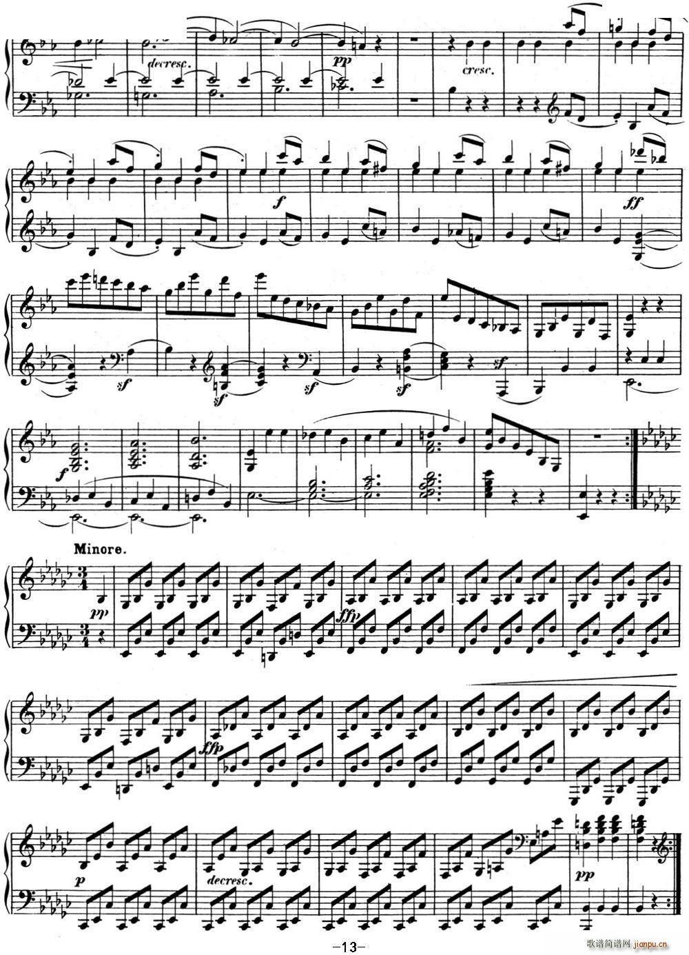 ؐQ04 {Q E{ Op 7 E flat major(V)13
