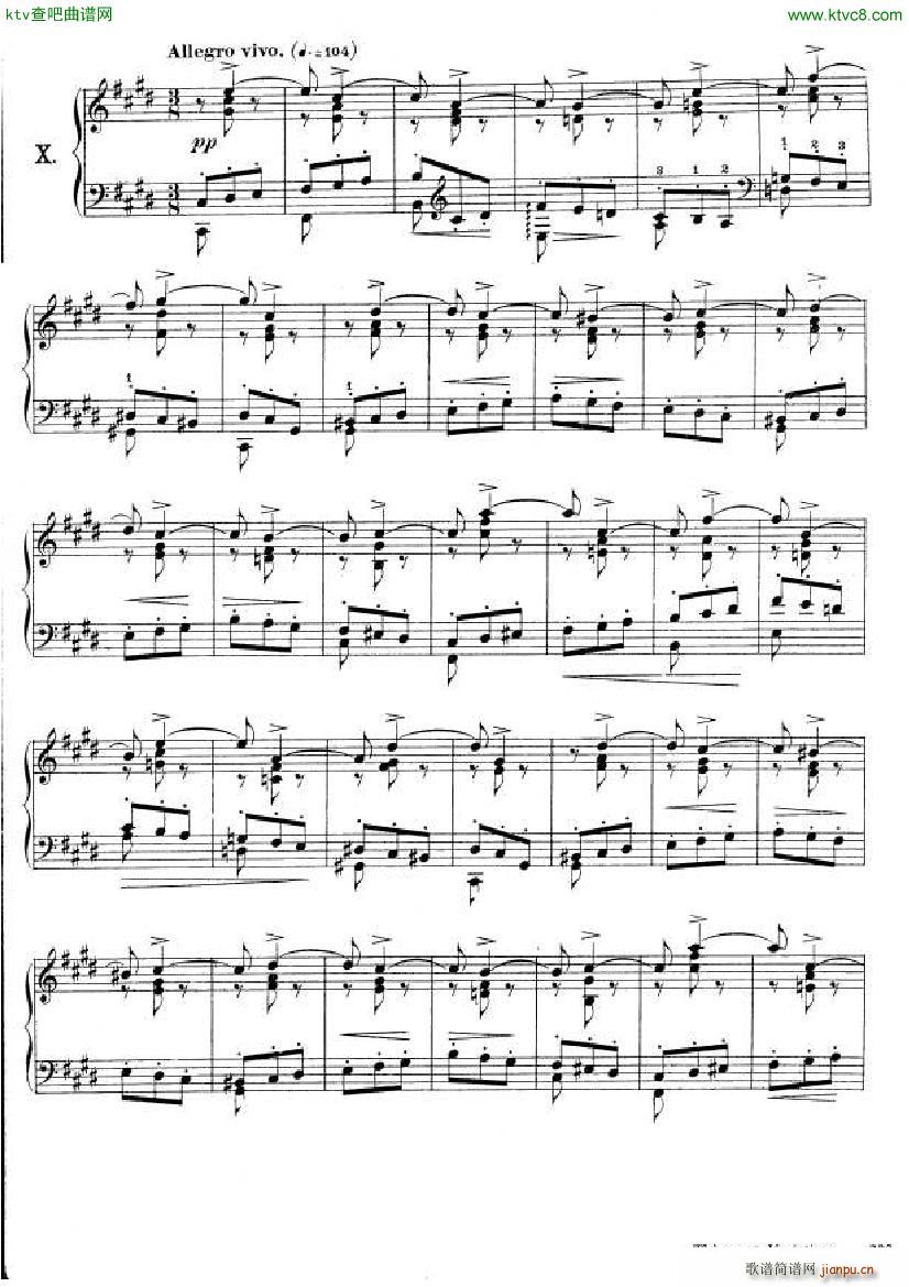 Faur Theme et variations opus 73(V)13